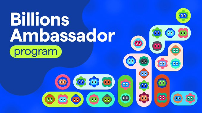 By <a href="/billions_ntwk/">Billions</a>  ambassador program now LIVE
 
deadline: March 13

team silent about TGE, let's wait