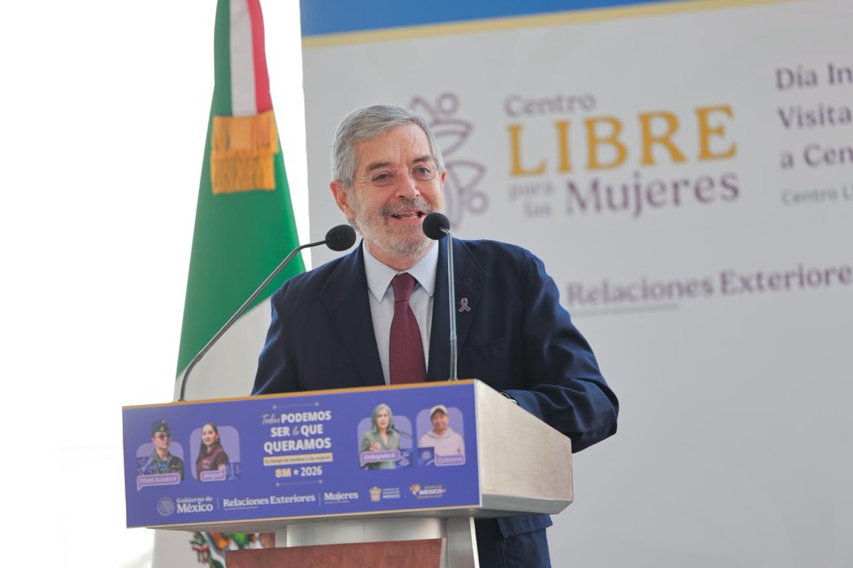 MVSNoticias's tweet photo. ¡Un gran paso para la igualdad! 💜 El @GobiernoMX y el @Edomex presentaron el programa LIBRE ante más de 60 diplomáticos internacionales.
Lee la nota completa aquí:👇
https://t.co/ExLdbJyovA
#Mujeres #EstadoDeMéxico #ProgramaLIBRE #IgualdadDeGénero #PolíticaFeminista https://t.co/3NI3CqOB8Z