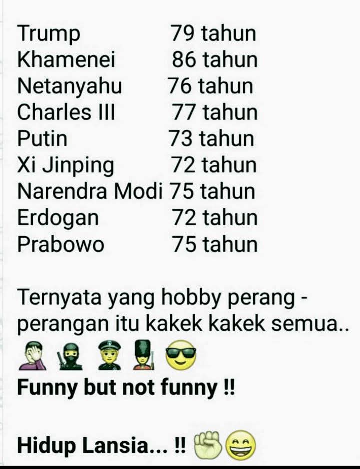 icatwps's tweet image. BUAT TERNAK MULYONO, CUCU WOWO DAN ANAK ABAH 😃😂😁 

Cukup aja dipelototi dan cukup aja dimengerti, bukan untuk diperdebatkan secara serius apalagi mengangkat mereka-mereka sebagai #Nabi #Rasul seperti misalkan; nabi/rasul mulyono..!! 🤫🤭😴