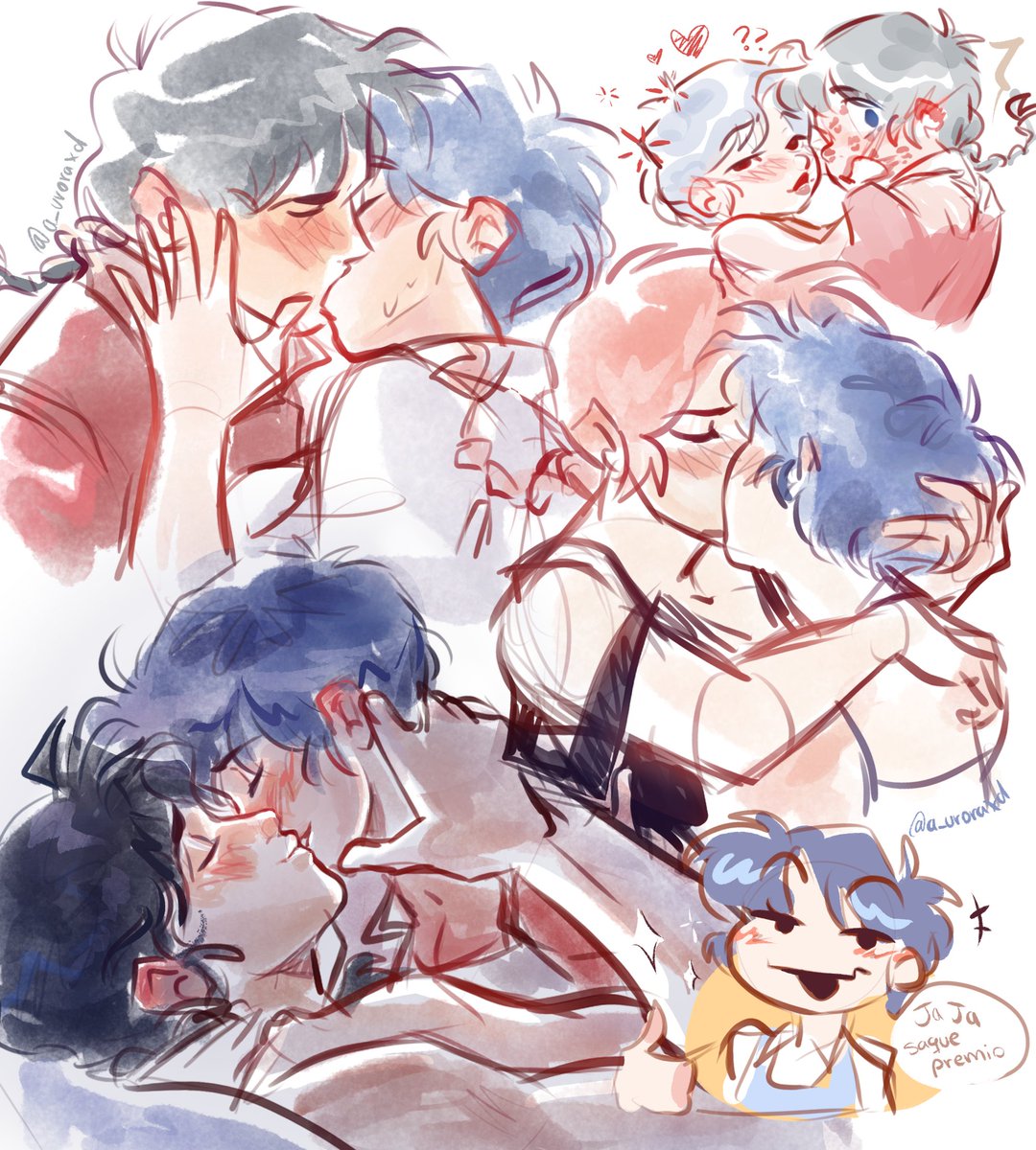 Besitos muah💕
Demasiada productividad ya me canse chau
#rankane #ranma