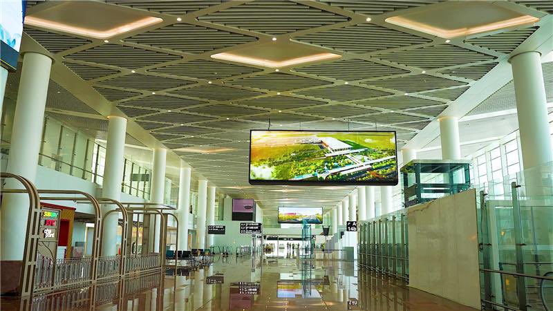 theupindex's tweet photo. What a coincidence!

Noida as a city completes its Golden Jubilee next month on 17th.

There couldn’t have been a better gift for Noida than an International Airport in 50th year of its existence.

Wish the first commercial flight takes off on 17th April - it will be historic. https://t.co/2ohPW8oQSA