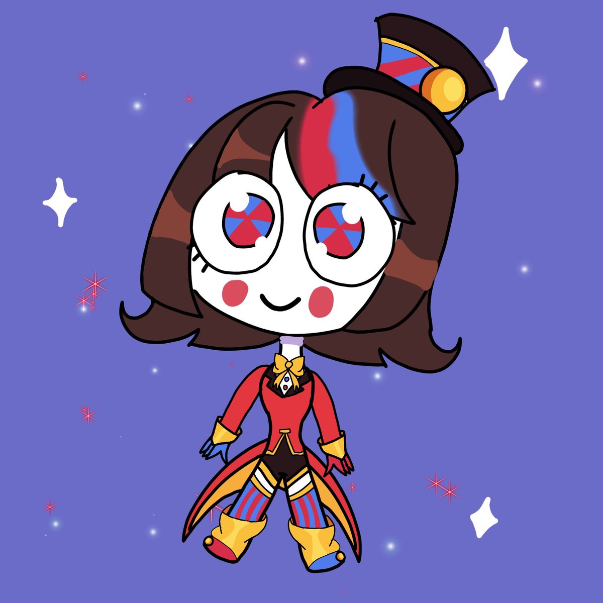 kittyanimatio11's tweet photo. My fanart of ringmaster Pomni from Tadc replacement code AU and @Blue17Scar
#replacementcodeau #TheAmazingDigitalCircus #rigmasterpomni #tadcau #tadcpomni https://t.co/0yv6tMXTjO