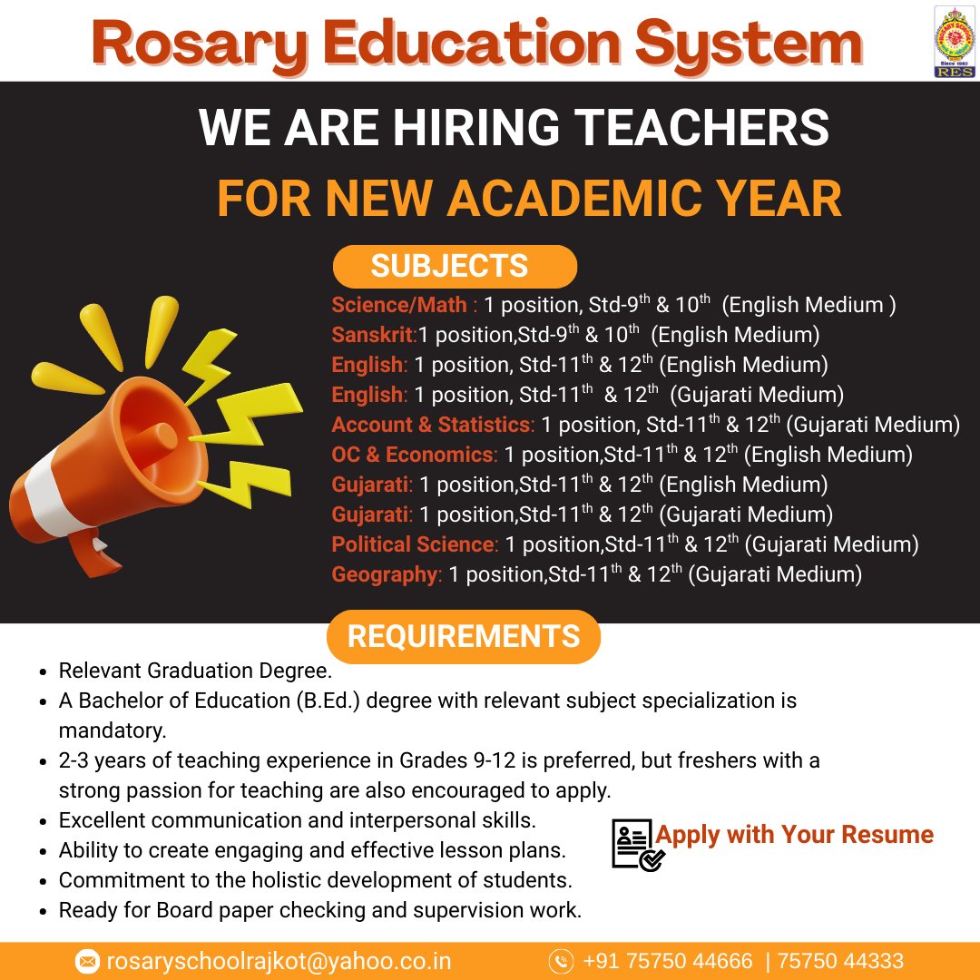 Rosary School Rajkot tweet media