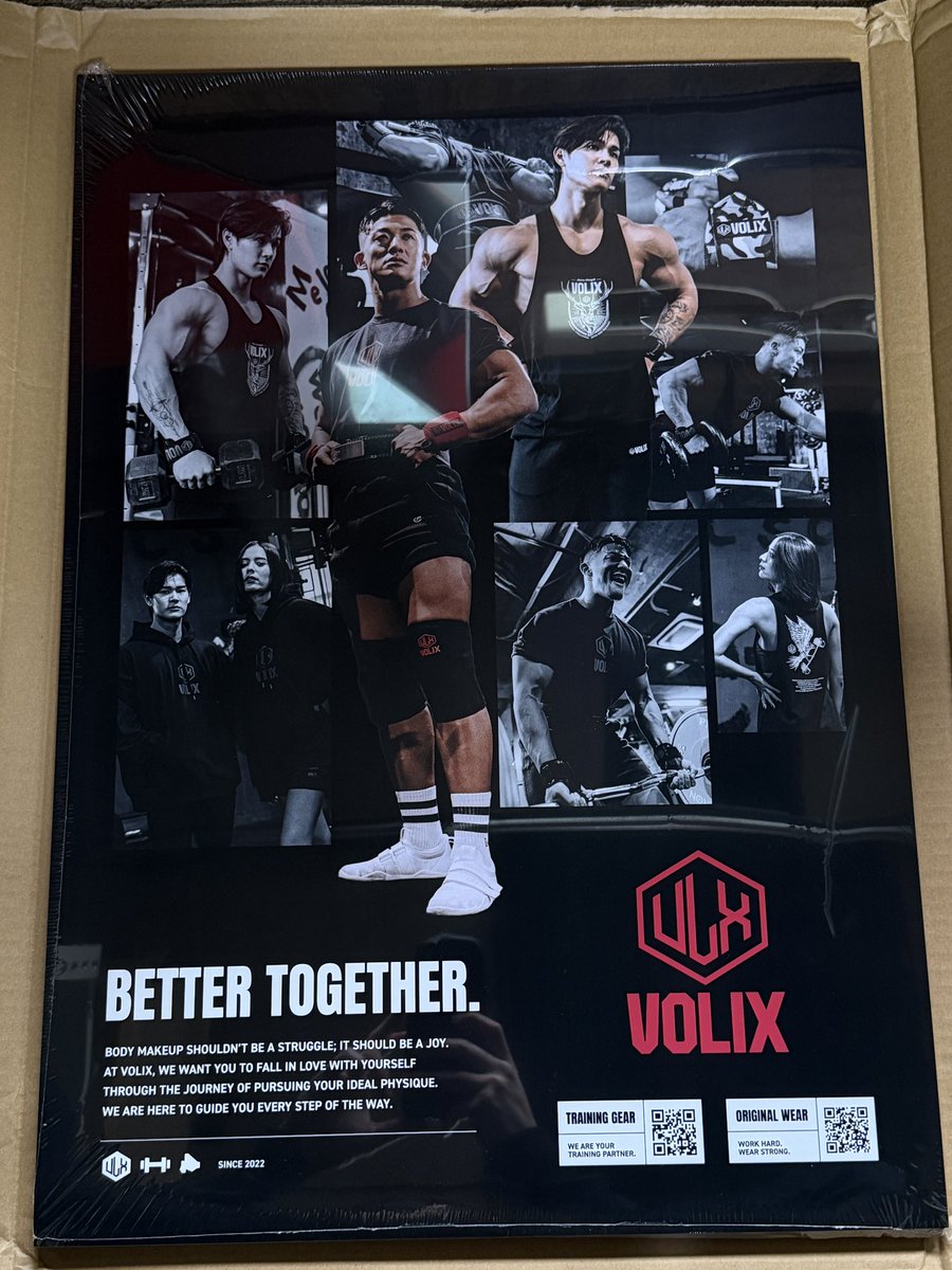 volixgear's tweet photo. ポスター作成いたしました！

貼って頂けるジム、店舗様ございましたらDMお願いします。

(個人様へは発送いたしかねます🙇) https://t.co/QgNOJqG6q2