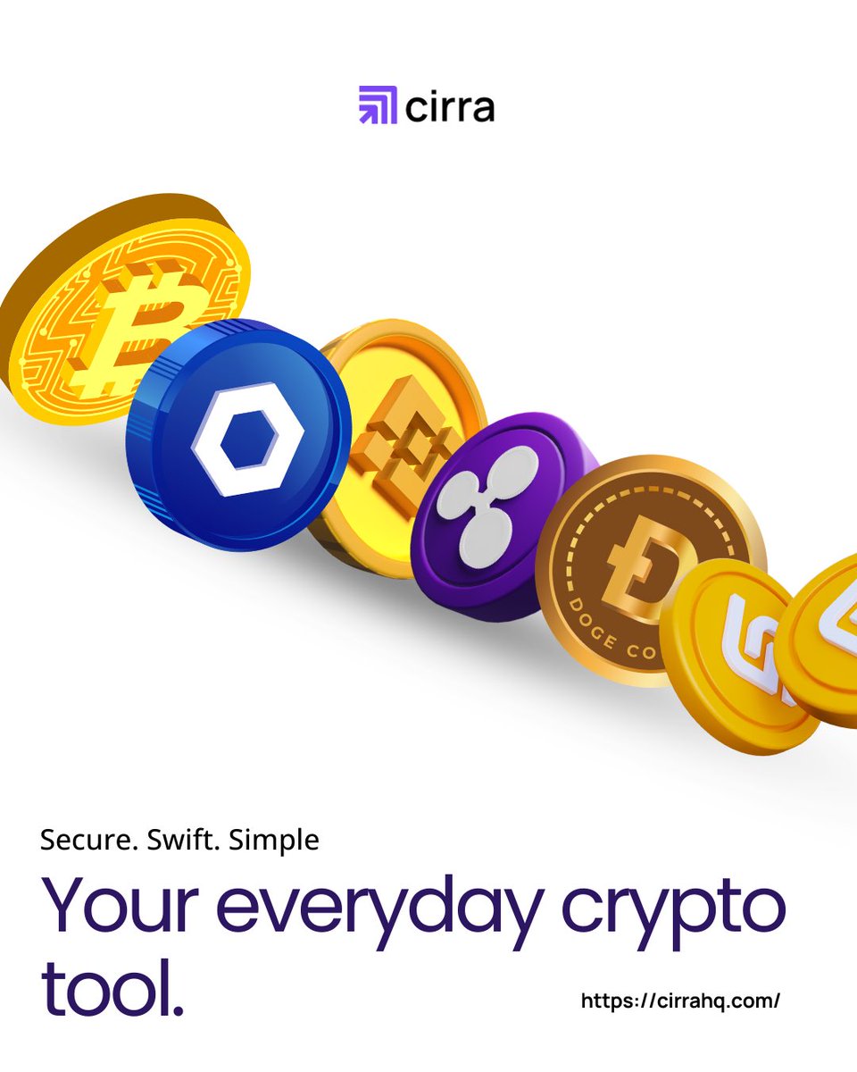 CirraHQ's tweet photo. Crypto could feel as easy as your regular mobile banking.

Clean Ul even your grandma will understand.🤩

Instant trades in <15 seconds.
Secure. Swift. Simple.

Your everyday crypto, built for Naija.🇳🇬💜

🔗https://t.co/Re5u8dhsU2

#CryptoMadeEasy #Bitcoin #Web3Nigeria #Crypto https://t.co/tIIjdFbGF2