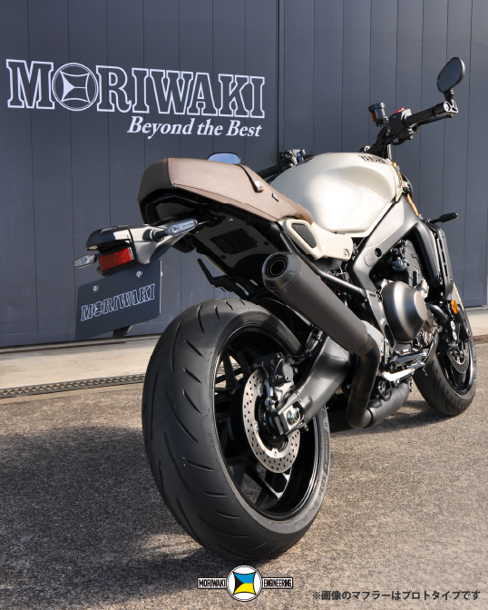 XSR900 '25-】フルエキゾーストマフラーJMCA加速騒音試験合格いたし