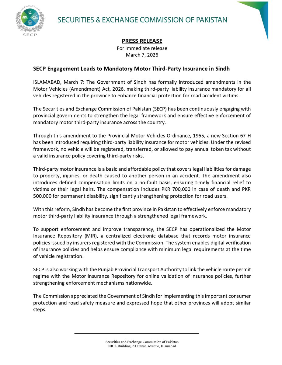 SEC Pakistan tweet media