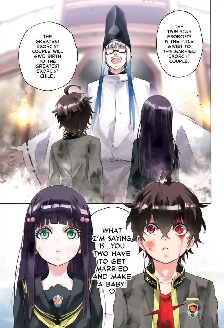 Twin Star Exorcists Panels tweet media