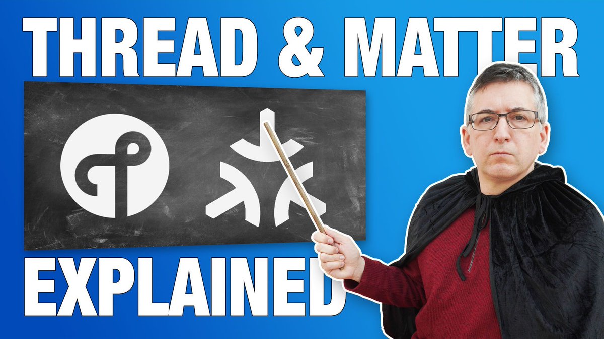 speak2thegeek's tweet photo. Thread vs Matter Explained: The Future of Smart Homes (Finally Made Simple!) 
https://t.co/yFpb70qmyH
(click on the link above to view on YouTube)

#thread #matter #matteroverthread #matteroverwifi #zigbee #smarthome #homeautomation https://t.co/3a54owDuvJ