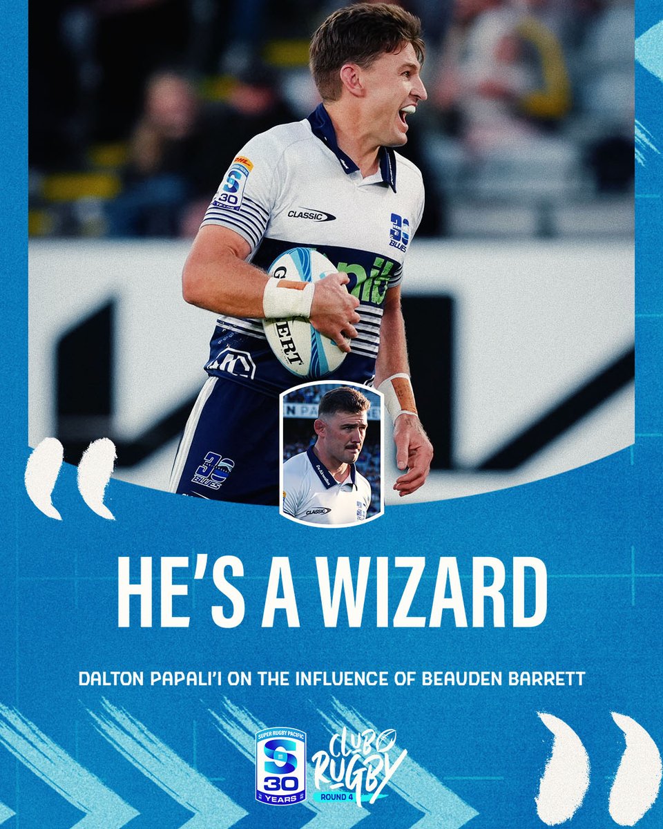 Hard to deny the impact of Beauden Barrett 💙

#SuperRugbyPacific #SRP30 #BLUvCRU