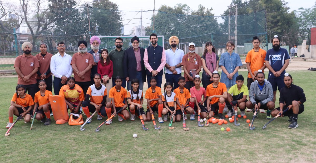 MBCT_Trust's tweet photo. Legendary Olympian &amp; former Ugandan field hockey player Kuldeep Singh Bhogal, who represented Uganda in the men’s hockey tournament at the 1972 Summer Olympics, along with Ojaswwee Sharma, National Award-winning filmmaker &amp; India Head of SikhLens visited @MBCT_Trust Bassi Pathana https://t.co/HaZsrz1FAF