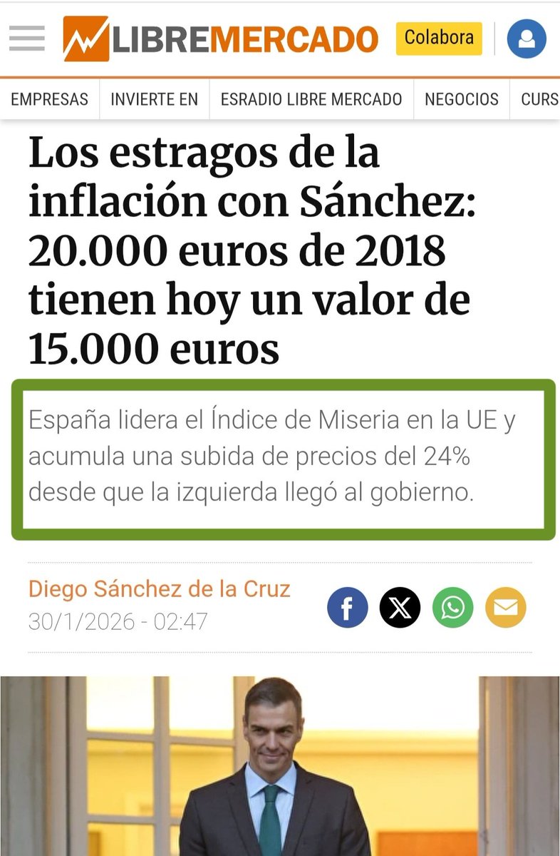 Te han convertido en pobre en 8 años, y ahora te quieren convencer de que todo es por culpa de Donald Trump y la guerra de Irán. 
#FelizSábado