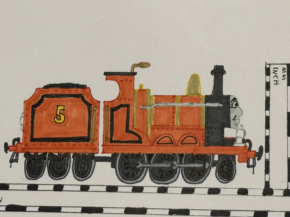 Paul’s Thomas and Friends Crossover Artwork tweet media