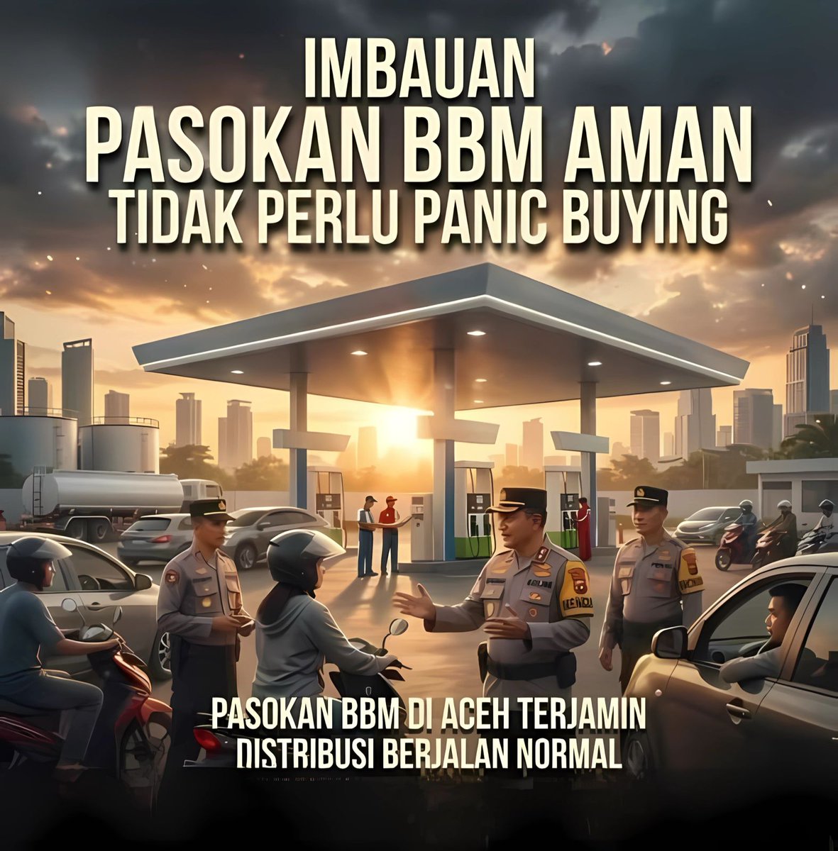 Biar makin adem, #StokBBMAman Pertamina jamin BBM dan LPG aman sampai Lebaran tahun depan