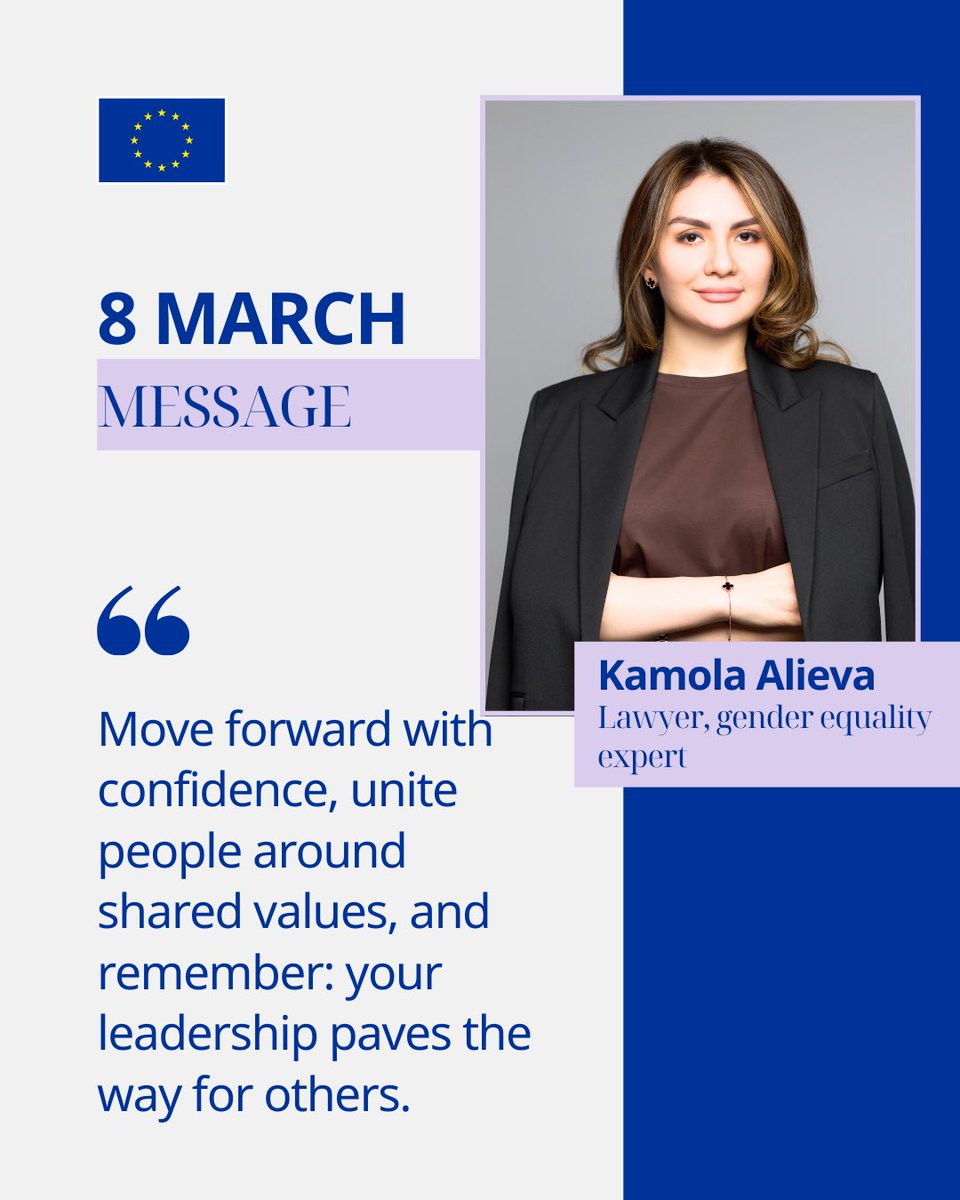 International Women’s Day has stood for action on women’s rights since 1911. Today we share the voices of inspiring women in Uzbekistan reminding us why Rights. Justice. Action. matter.

#InternationalWomensDay 
#GenderEquality 
#WomensRights 
#8march #IWD2026h
