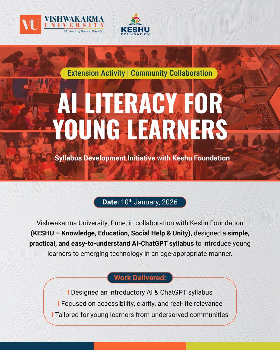 Vishwakarma University, Pune tweet media