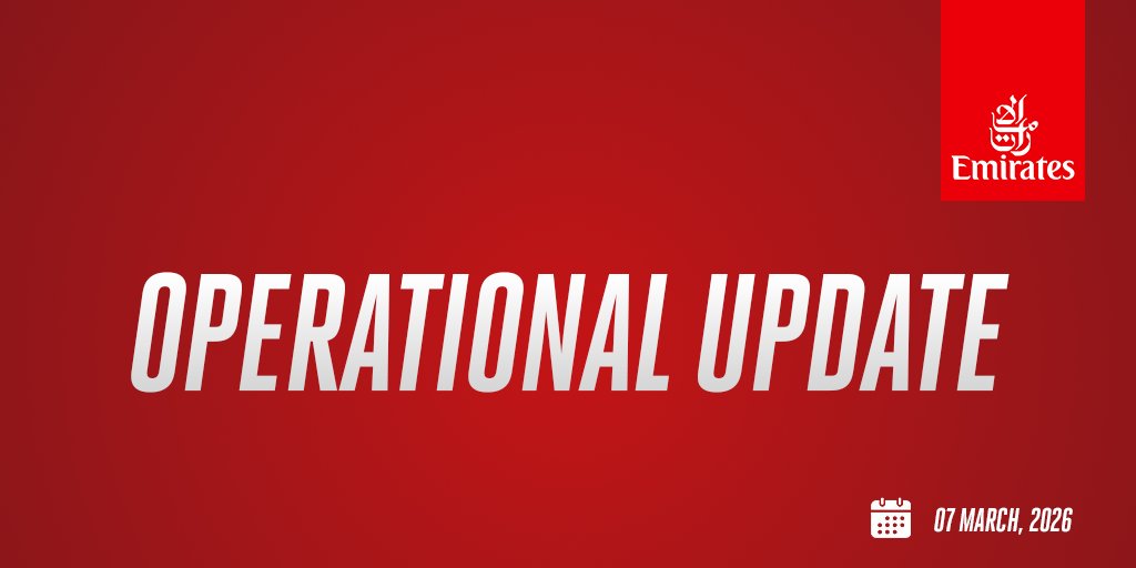 Our post from 11:08am Dubai time regarding operational status is no longer current, and has been deleted to avoid causing unnecessary confusion.

Emirates has resumed operations. Passengers who have confirmed bookings for this afternoon’s flights may proceed to the airport. This