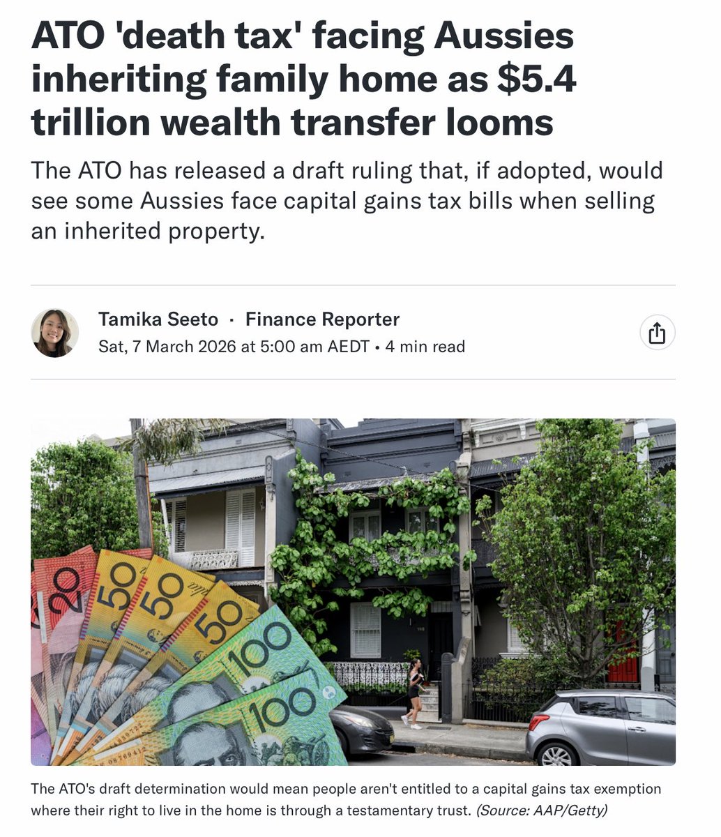 The Labor/Greens are redistributing years of white Australian generational work …

… to Indians who have been here for five minutes❗️

🤬🤬🤬