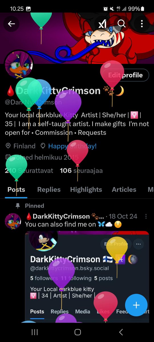 🩸DarkKittyCrimson 🐾🌙 tweet media