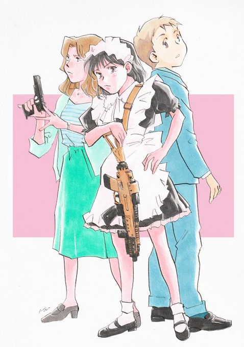 アカネシリーズは没絵がたくさんあるんだよ 