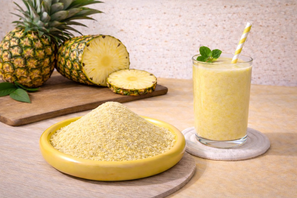 nutrajun's tweet image. 🍍 Freeze-Dried Pineapple Powder – A nutrient-rich ingredient for beverages, bakery &amp;amp; food manufacturing products.

Discover its tropical flavor, versatile uses &amp;amp; industry benefits in our latest blog.

Read more 👇
nutrajun.com/blog/nutrient-…

#PineapplePowder #FreezeDried