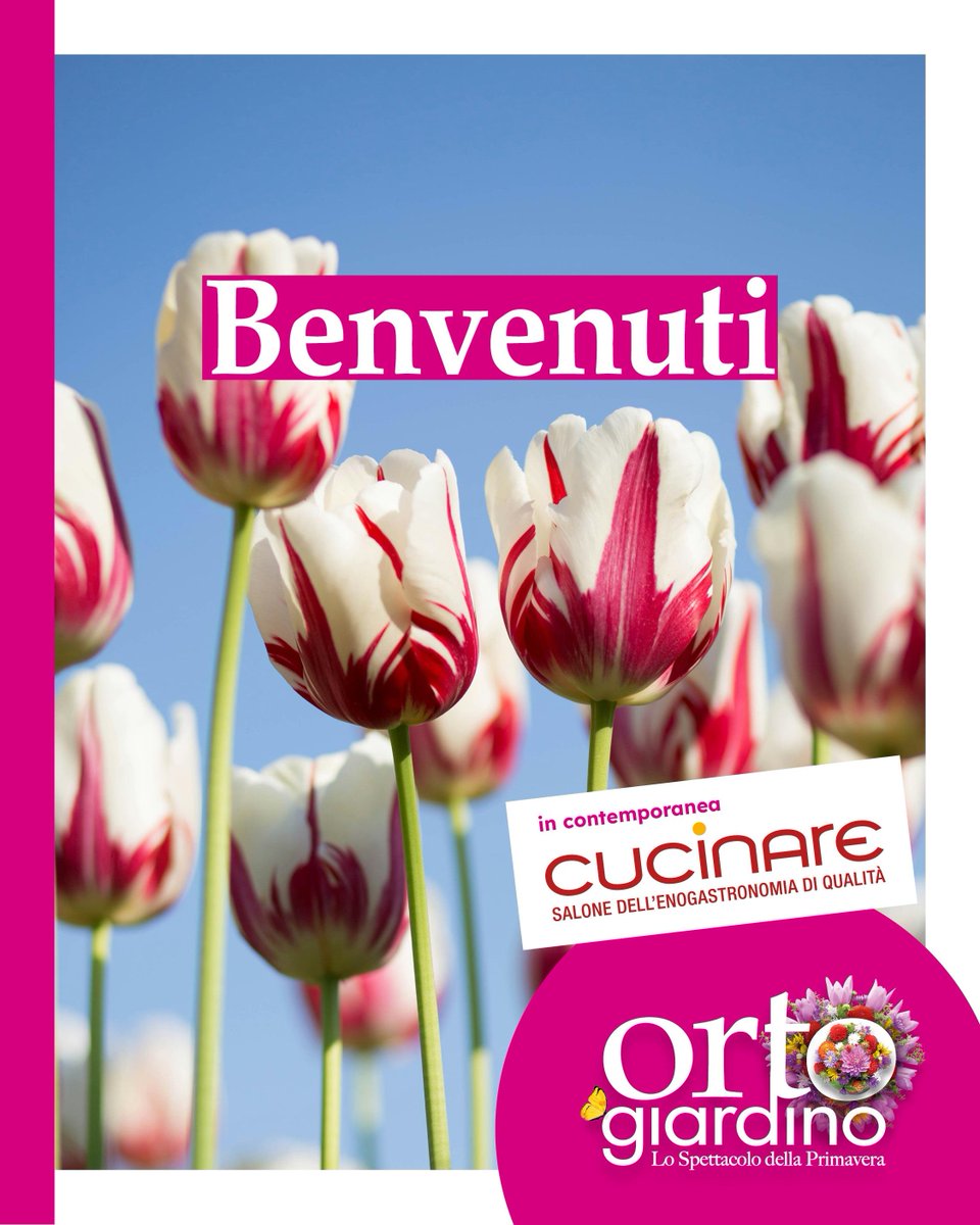 Ortogiardino 2026 apre oggi🌿 
Noleggiate il carrellino e scoprite piante, fiori e idee per giardini, terrazzi e orti. 

🍳 <a href="/FieraCucinare/">Fiera Cucinare</a> incontri: tinyurl.com/3nkx6j5k

🗓 7-15 marzo 2026 
📍 Fiera di Pordenone, Viale Treviso 1 
⏰ Lun-Ven 14-18.30 | Sab-Dom 9.30-19