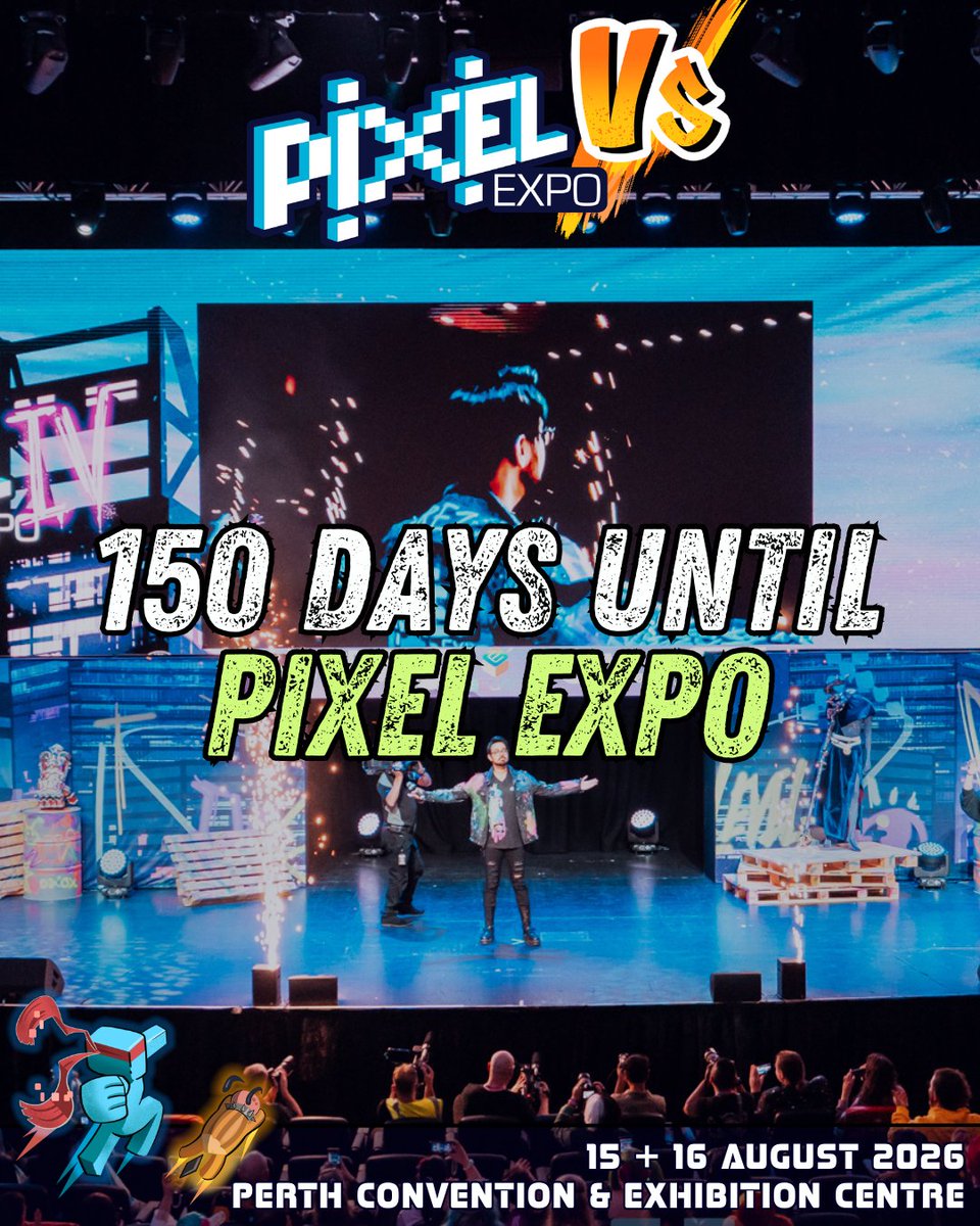 Pixel Exp Os We are only 150 days until Pixel Expo Vs!! What are you most excited to ...