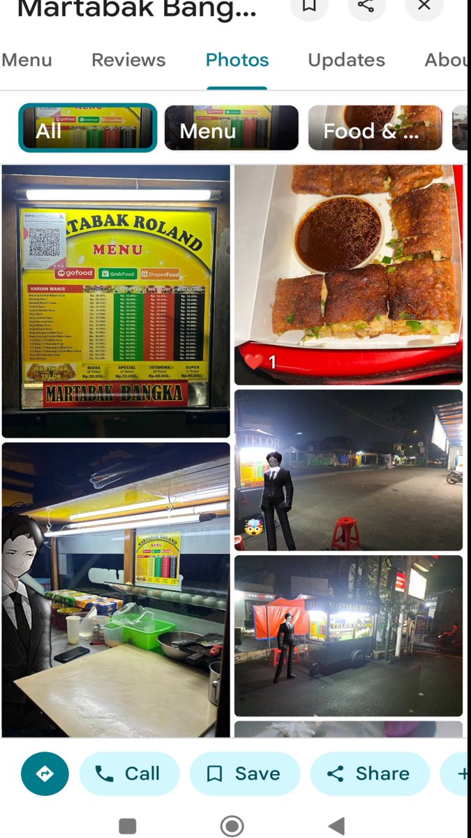 BaseballLeiHeng's tweet photo. Martabak Roland 😋 https://t.co/ux0dgwqd2Q