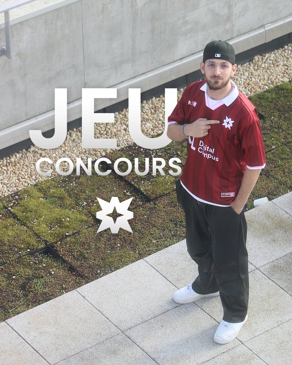 🔥CONCOURS MAILLOT 2026🔥

Pour la sortie de notre nouveau maillot, l'un d'entre eux est à gagner🎁

COMMENT PARTICIPER :

1. Suivre <a href="/AZ_Rising/">AZ Rising</a> 
2. Like + RT le post
3. Identifier un proche en commentaire en nous commentant ta taille

Tirage au sort le 28 mars !  
Bonne chance🍀