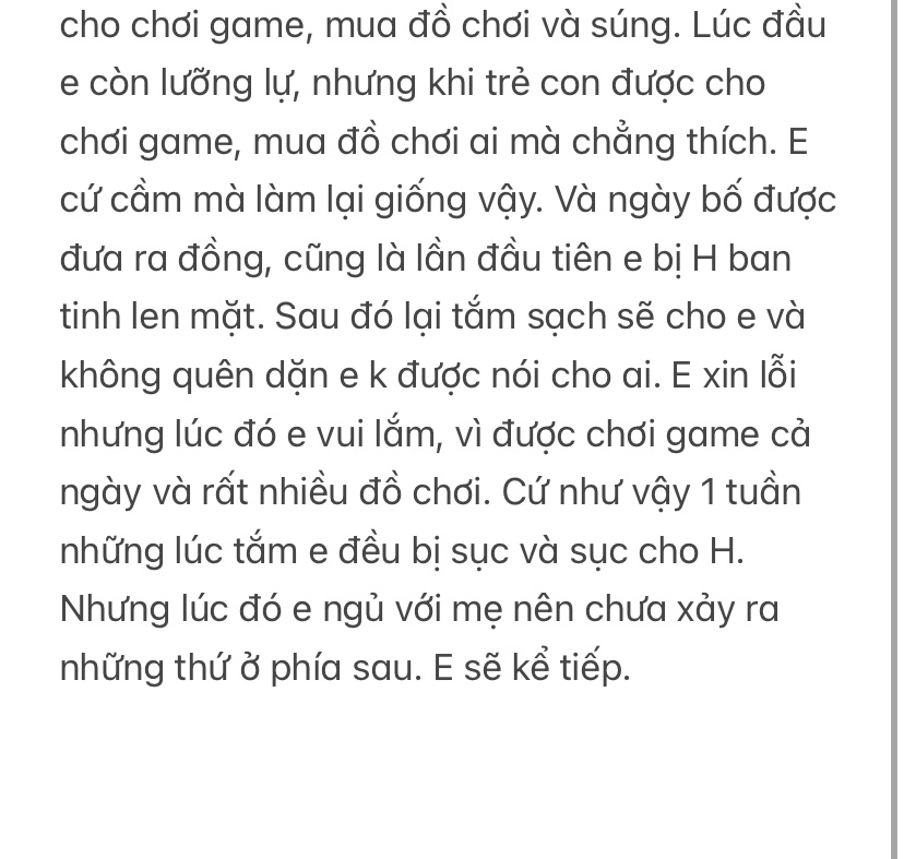 VinhPhucNguyenK's tweet photo. Em xin phép kể câu chuyện cuộc đời em
1. Ngày bố mất là ngày đầu e bị lạm dụng https://t.co/xZeXsgnVPS
