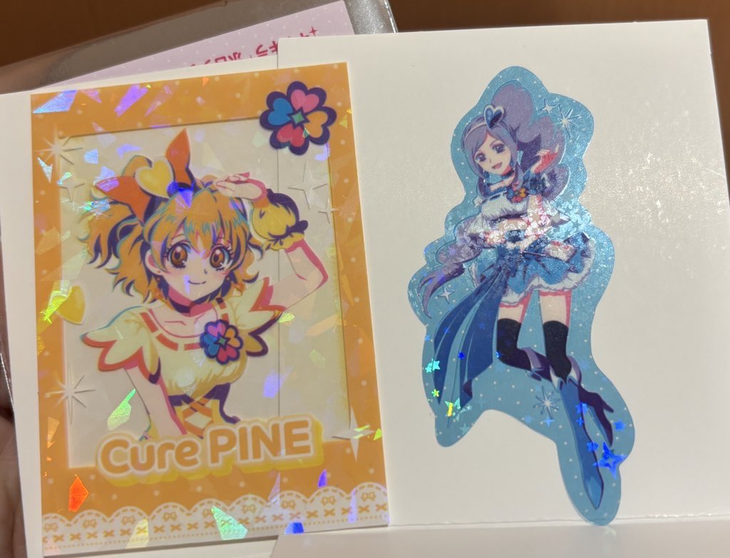 19930325d's tweet photo. 【交換】  サンキューマート  フレッシュプリキュア ランダム ステッカー

譲: パイン 、 ベリー
求:同種パッション

郵送or埼玉お手渡し

検索からもお気軽にお声掛けください！
出先のためid付き写真後ほど追記します、 https://t.co/Dx6EK6Eb9v