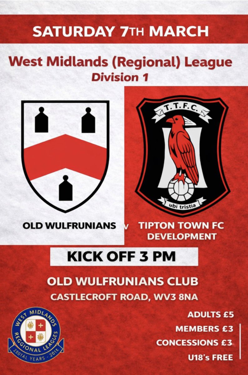 Old Wulfrunians FC tweet media