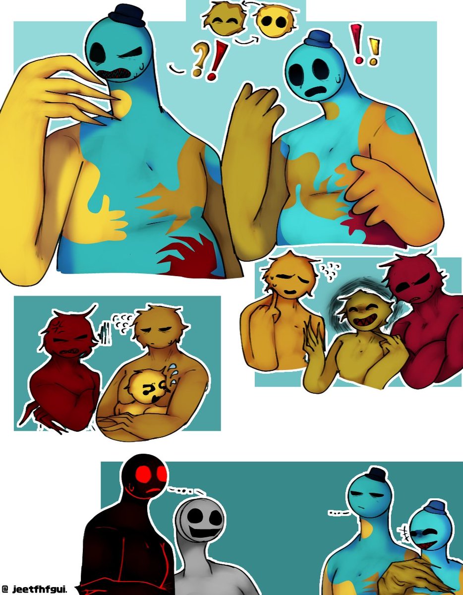 Pploy8419546624's tweet image. 😈🟡🔄🟡😇
#PoppyPlaytimeChapter4