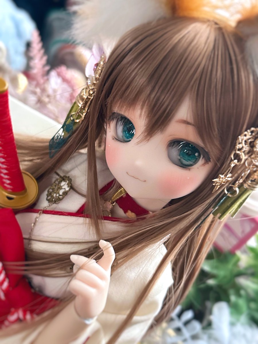 カナリア色の髪✨私のもう半分♡仲良し双子✨アイシードールプチ
