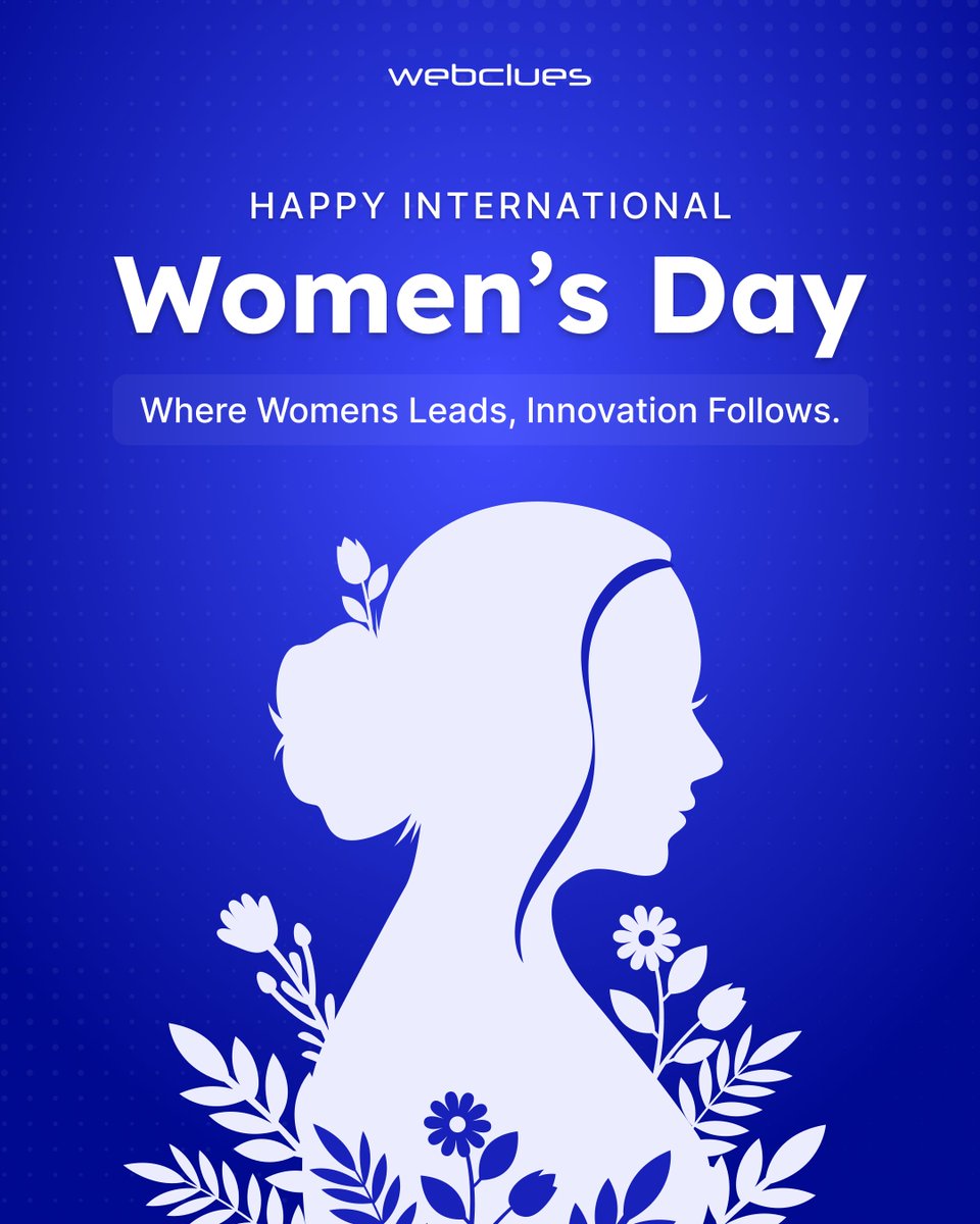 Today, we take a moment to celebrate 𝘁𝗵𝗲 𝗶𝗻𝗰𝗿𝗲𝗱𝗶𝗯𝗹𝗲 𝘄𝗼𝗺𝗲𝗻 who inspire, lead &amp; empower those around them every day. Your dedication and vision makes all the difference &amp; we are proud to honor you this 𝗜𝗻𝘁𝗲𝗿𝗻𝗮𝘁𝗶𝗼𝗻𝗮𝗹 𝗪𝗼𝗺𝗲𝗻’𝘀 𝗗𝗮𝘆. 

#Webclues