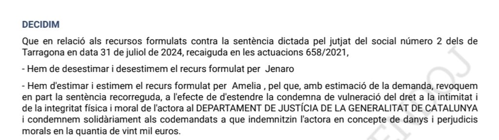 caty_pou's tweet photo. 📌 STSJ CAT 8729/2025, 17.06
#LOPD
✅ Acceso ilícito, en 5 ocasiones, a historia clínica.
🟡 Vulneración del derecho a la intimidad y a la integridad física y moral de la trabajadora.
💥 Indemnización por daños y perjuicios: 20.000€ (condena solidaria) https://t.co/ajZ6RXLFxs https://t.co/OREc0DpCsl