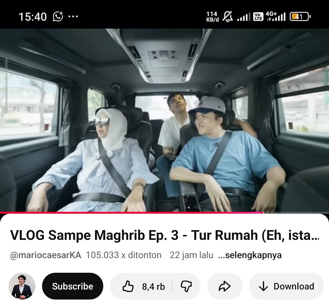 Abis nonton vlog ini jadi ngeh kalo Mihu sama Mahi ini emang segitu deketnya, simple sih tapi seru aja gitu apalagi ngobatin orang-2 perantau seperti gue