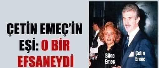 7 Mart 1990 tarihinde karanlık eller tarafından alçakça  katledilen Cumhuriyetimizin aydınlık yüzü, efsane Gazeteci Çetin EMEÇ'i saygıyla, sevgiyle anıyorum.