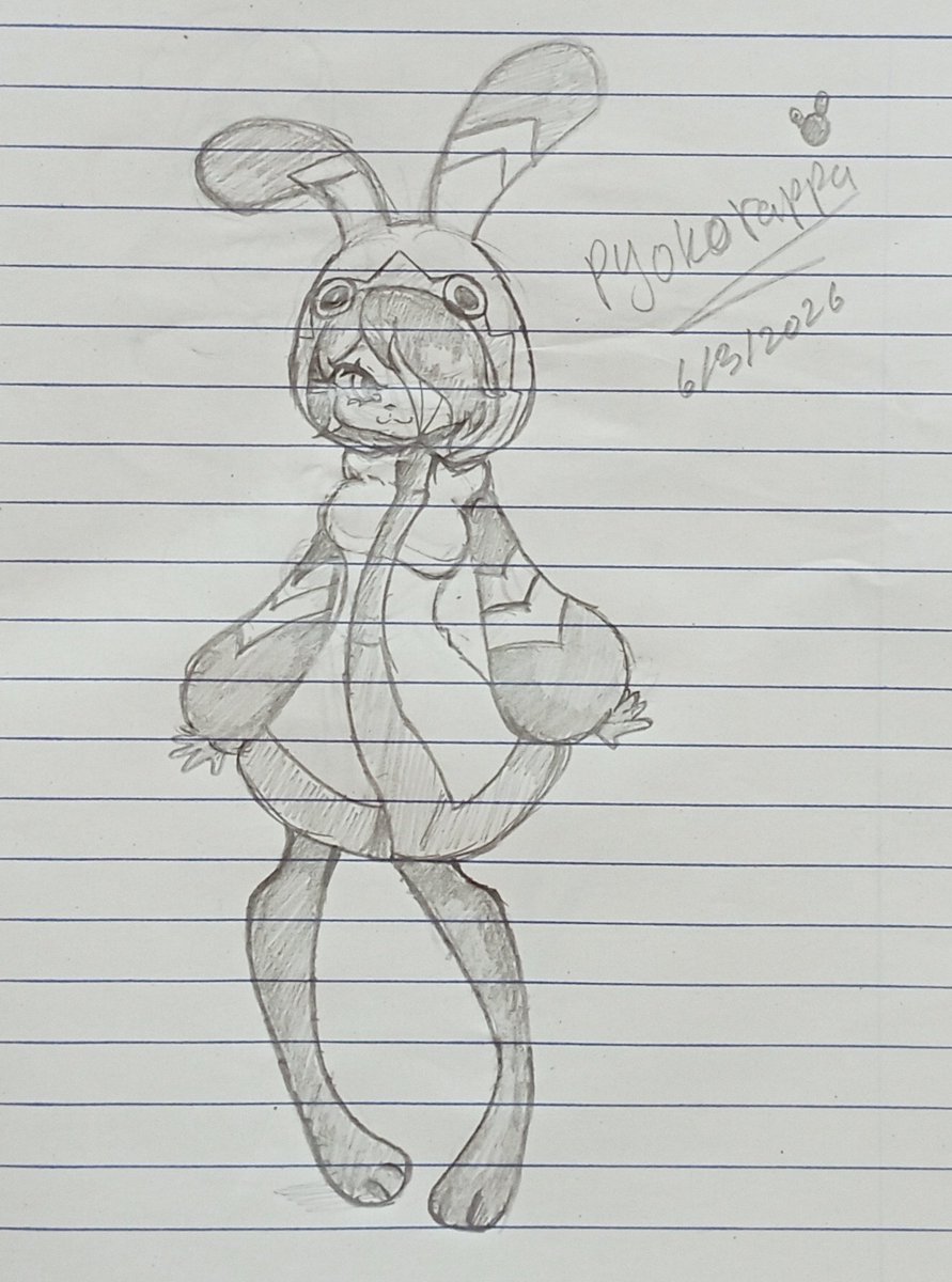 drawing I did yesterday at school 
#Ratatan #ラタタン