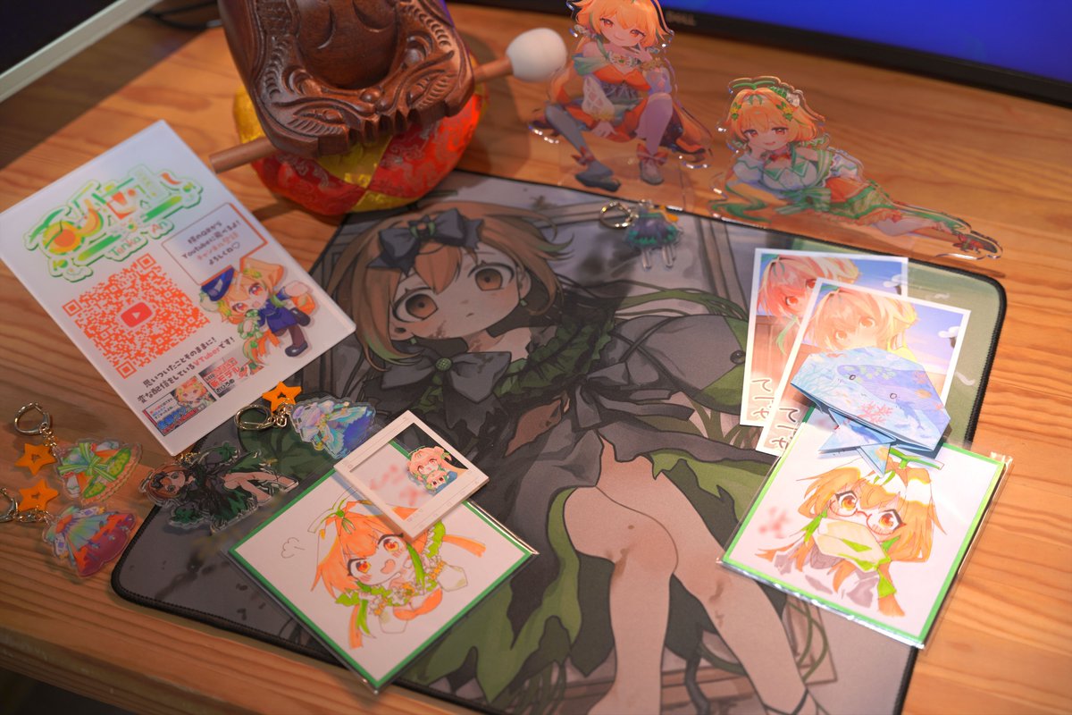 甜瓜あんちゃんのクリスマス企画グッズ届いた！！！ どちらの色紙も