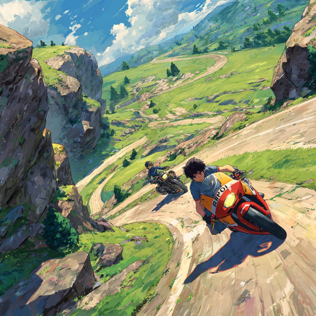 JohnSmith_EiS's tweet image. Cross Country Ride
#motorcycle #bikers #AIart #AIイラスト