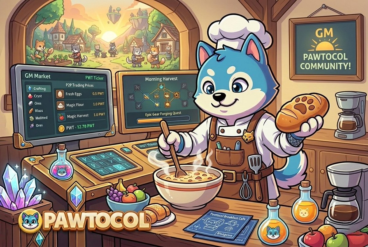 GM fam! ☀️

🍳 Cooking up something fun…
Our $PAWTOCOL mini-game goes LIVE this week! 🎮

Get ready to play, earn, and be part of the pack.

🚀 $PAWTOCOL Presale is still LIVE

👉 Buy here: pawtocol.site *(min 0.5 SOL)*
or send directly to: