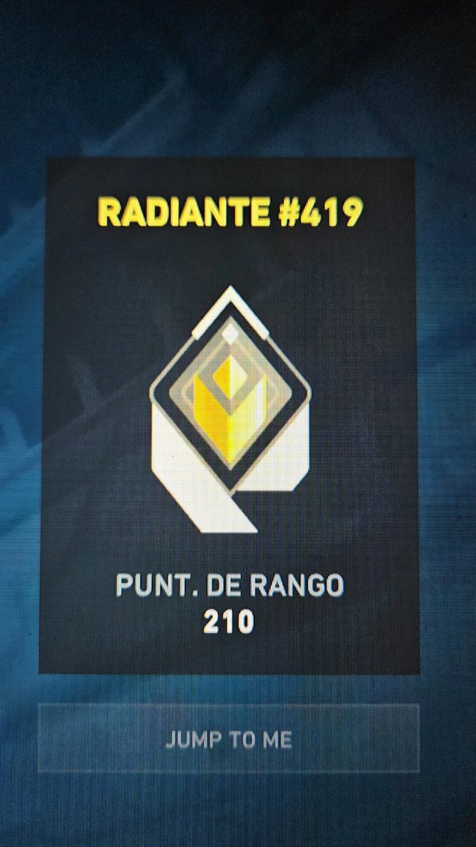 Por primera pero no por ultima