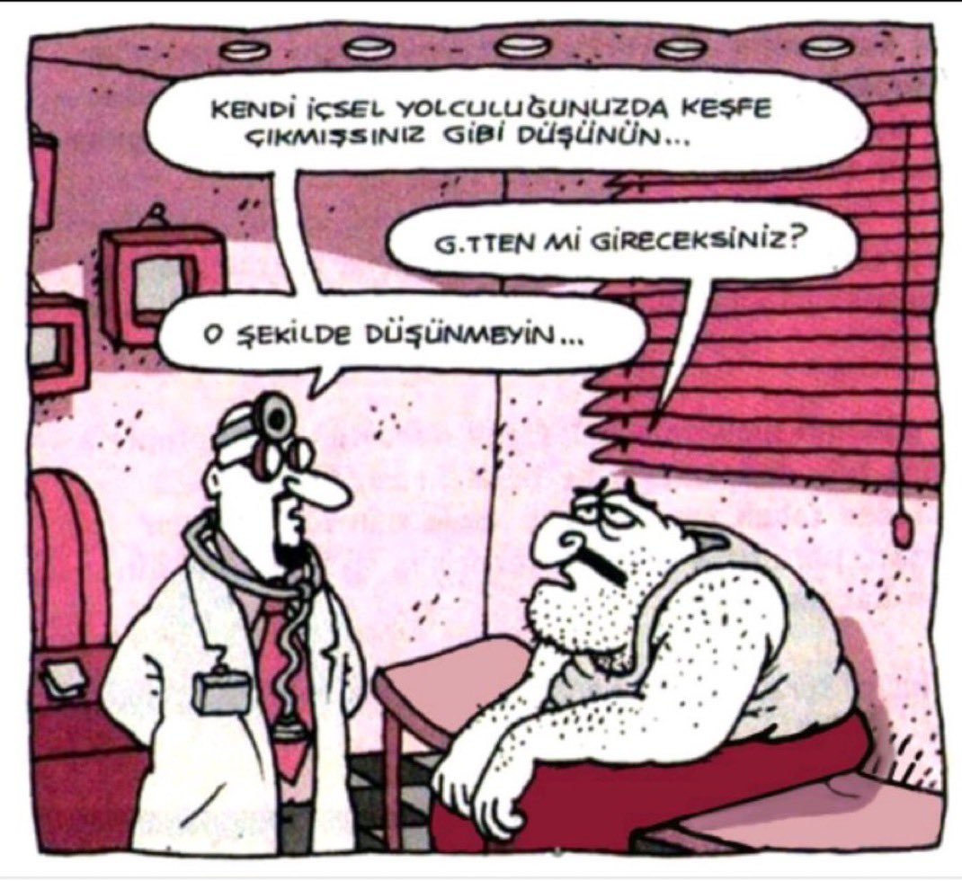 O şekilde düşünmeyin