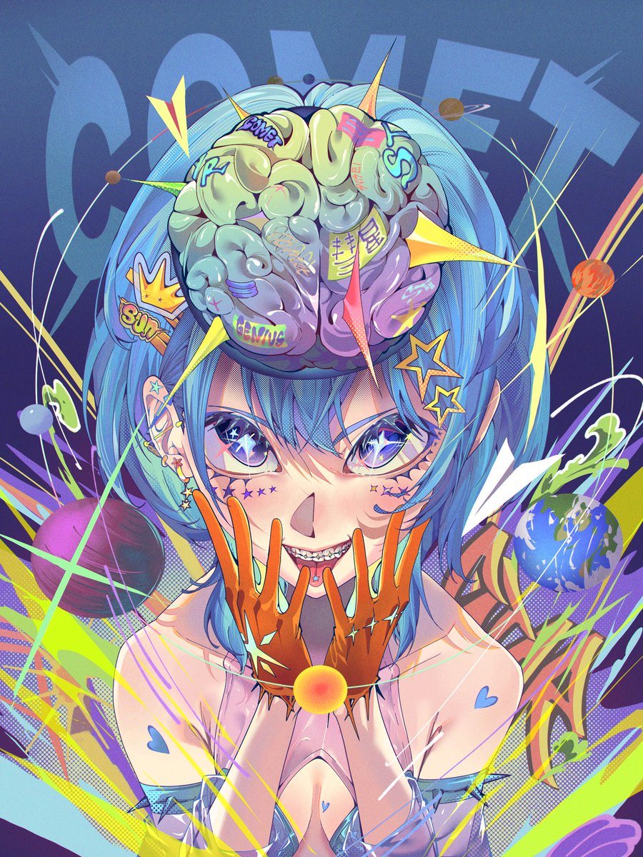 sunzase's tweet image. HIPOP (1/7) - COMET
#Suisei 
Stay tune for the next drop