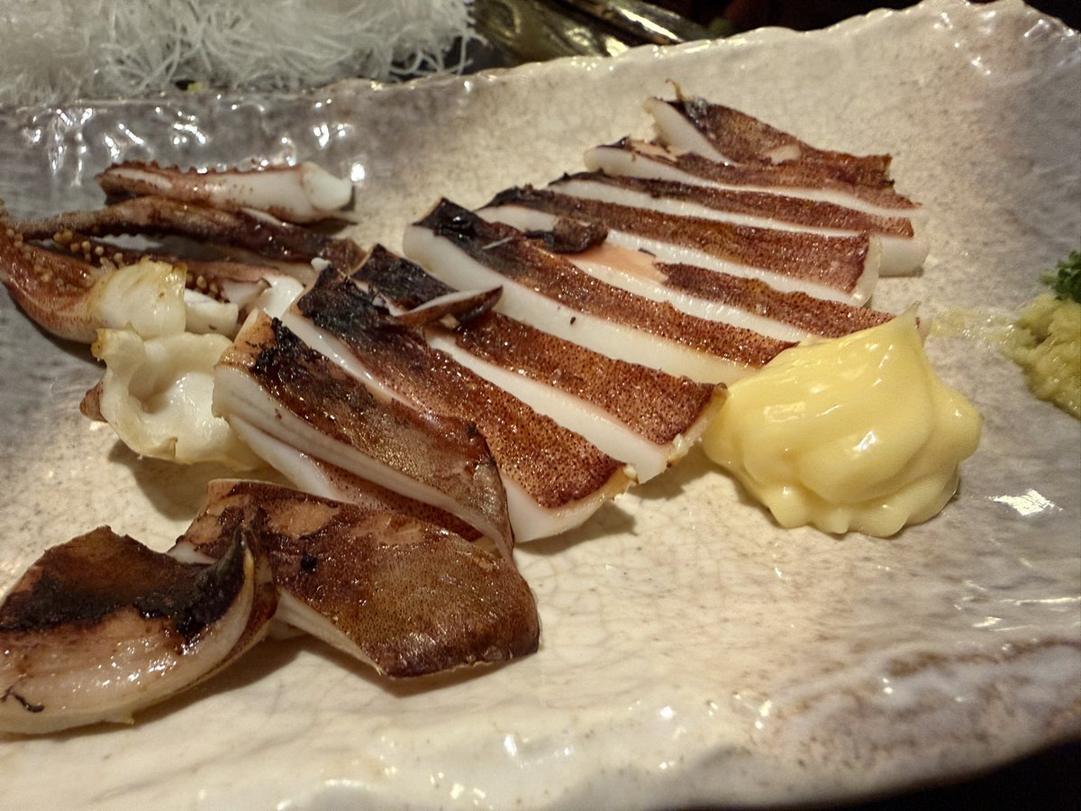 Ｊ^O^し＜イカ食べるじゃーん？