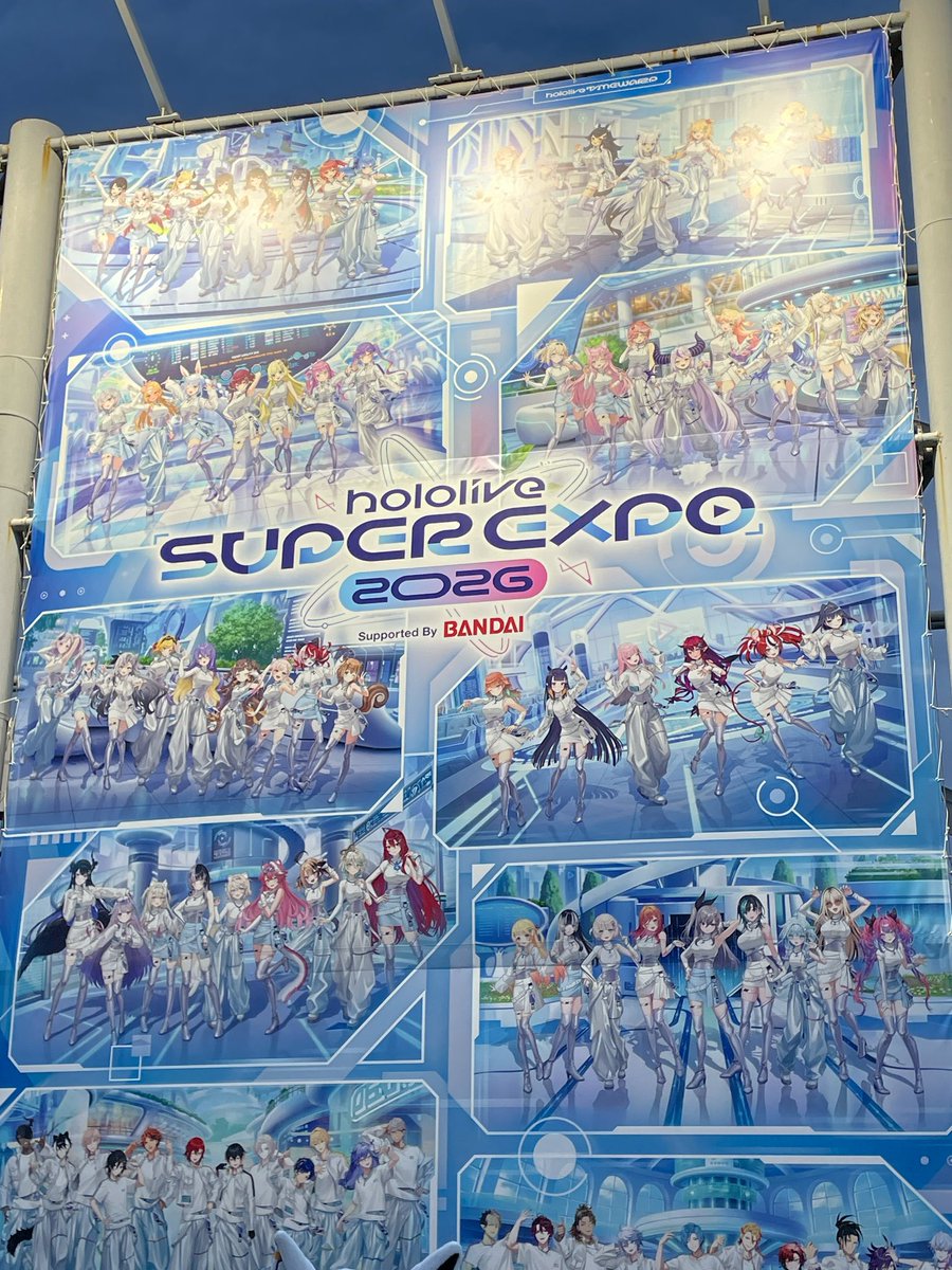 anko1171's tweet photo. ファンクラブありがとー！Day2 Stage3楽しみー！
 #hololiveEXPOfes2026 https://t.co/mrJeN00cgy