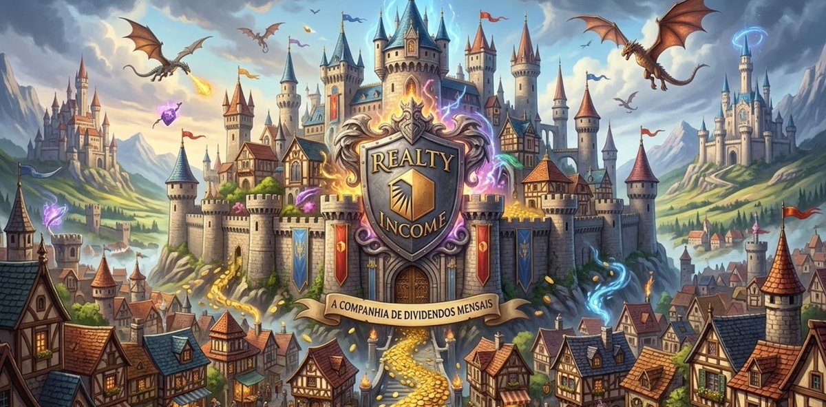 Knight_Of_Yield's tweet image. 🏢 $O: O Senhorio de pés no sofá.

Rendas mensais, inquilinos de elite e zero dores de cabeça. Mas como Cavaleiro, exijo 15% de retorno (CAGR).

cavaleirodoyield.blogspot.com/2026/03/realty…

Escudo defensivo ou peso morto na carteira? 

#FinTwitPT #Dividendos #REIT