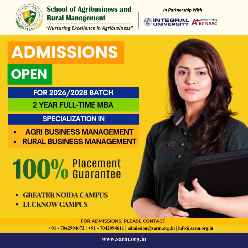 School of Agribusiness and Rural Management tweet media