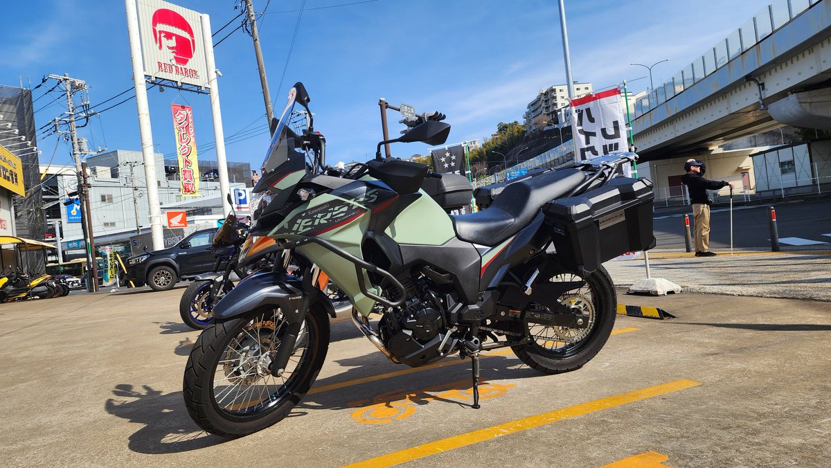 バイク売るならレッドバロンw 24ヶ月点検終了。